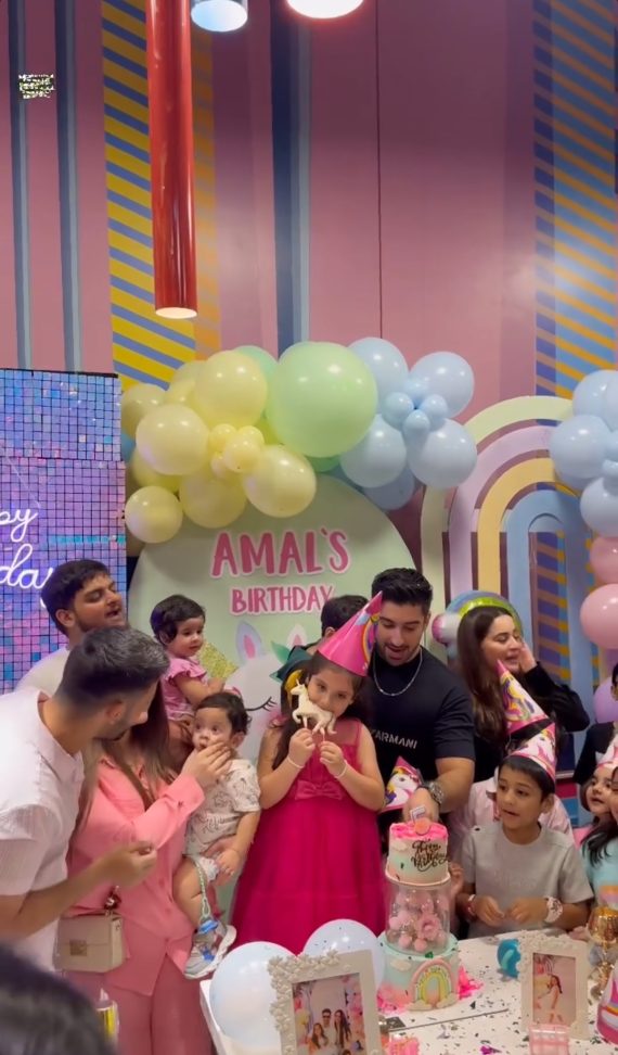 Video & Pictures from Amal Muneeb’s 5th Birthday Celebration