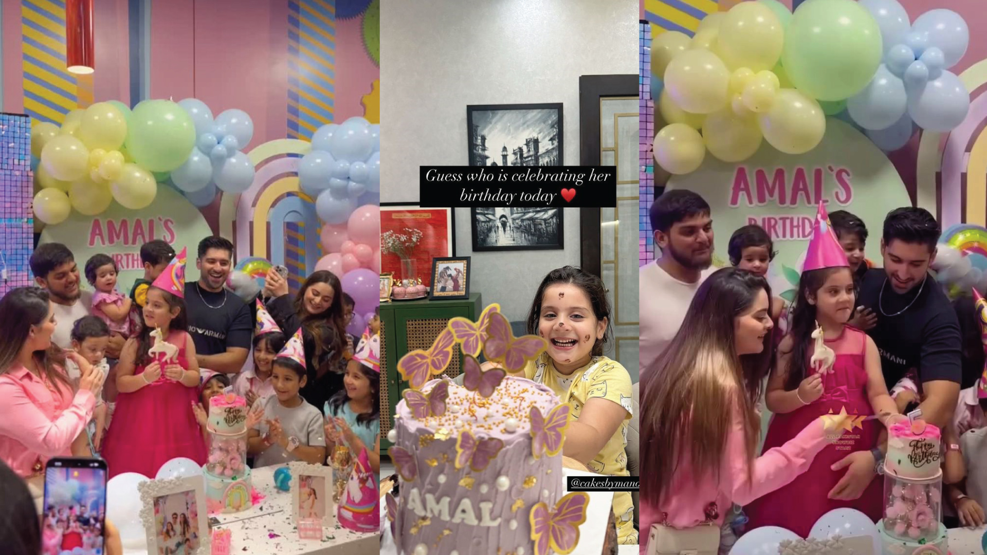 Video & Pictures from Amal Muneeb’s 5th Birthday Celebration