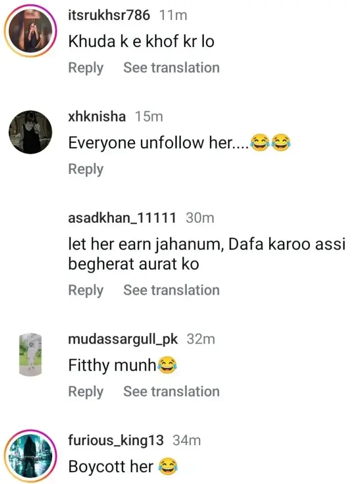 Alizeh Shah Responds Vigorously To Trolls