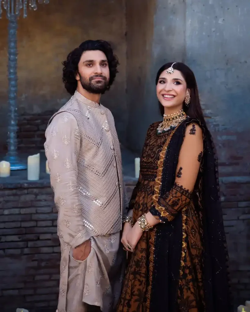 Asim Jofa's Latest Collection Featured Ahad Raza Mir & Ramsha Khan