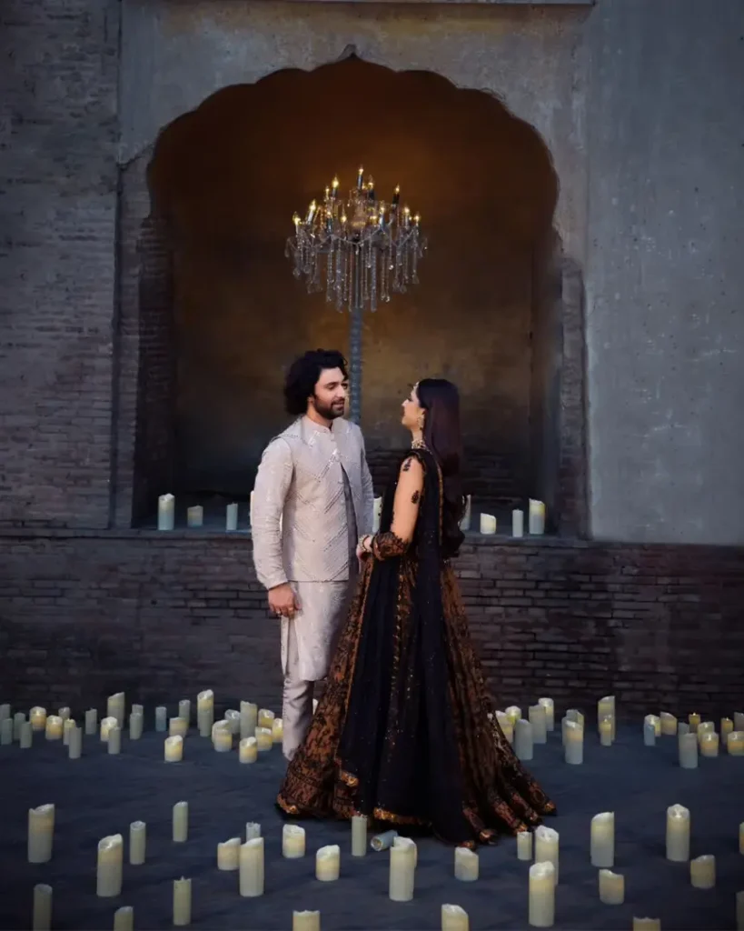 Asim Jofa's Latest Collection Featured Ahad Raza Mir & Ramsha Khan