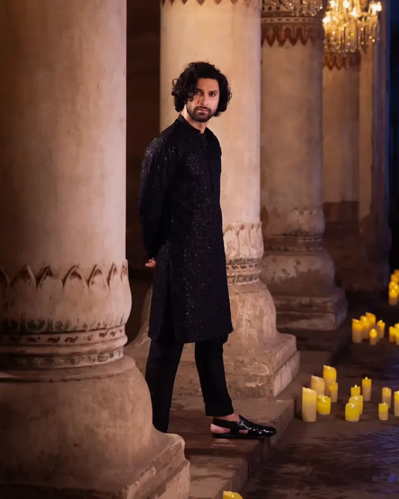 Asim Jofa's Latest Collection Featured Ahad Raza Mir & Ramsha Khan