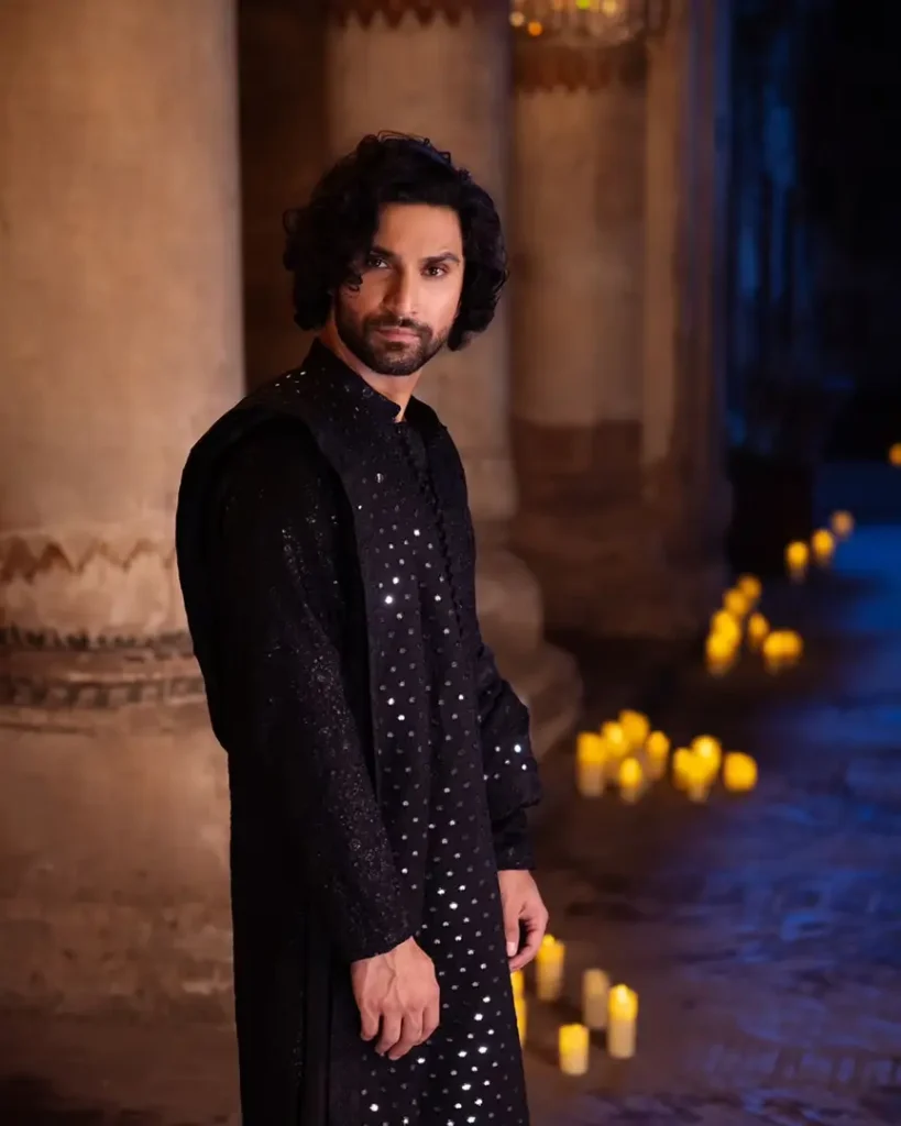 Asim Jofa's Latest Collection Featured Ahad Raza Mir & Ramsha Khan