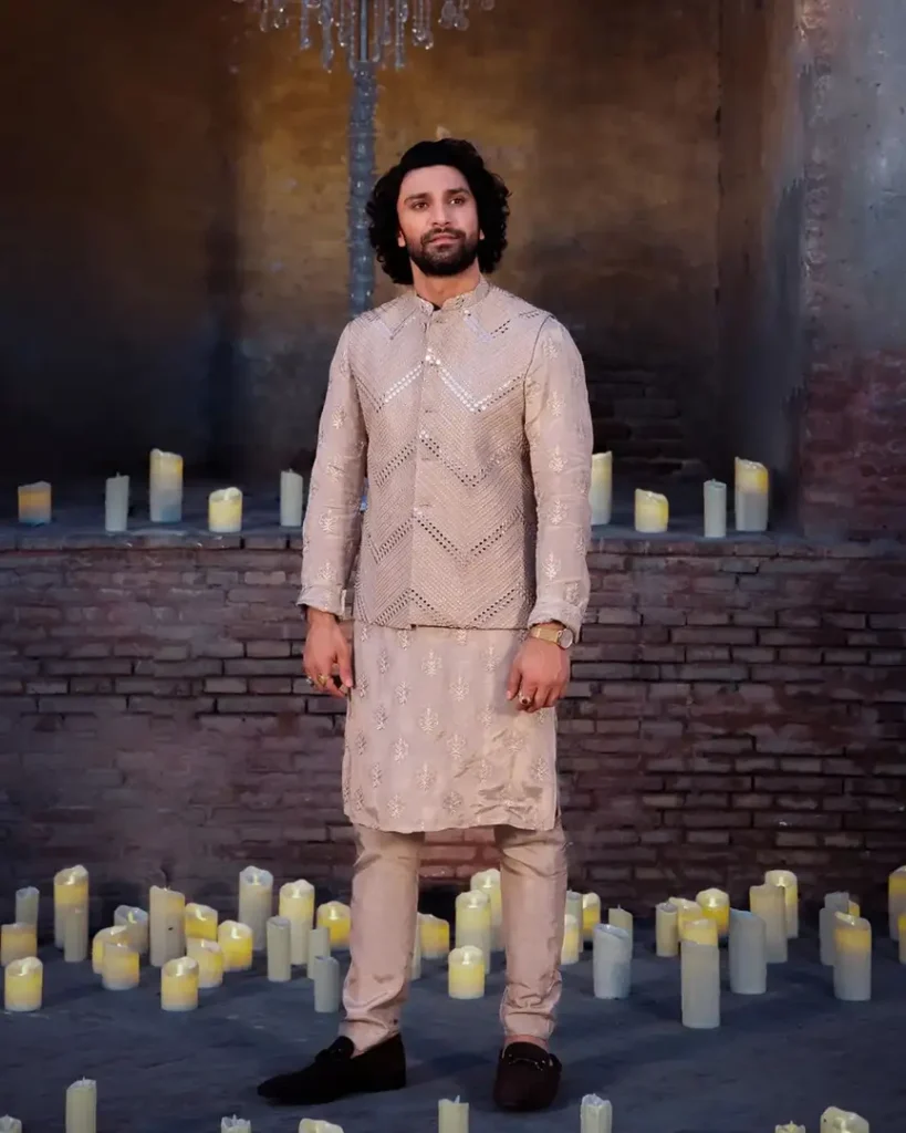 Asim Jofa's Latest Collection Featured Ahad Raza Mir & Ramsha Khan