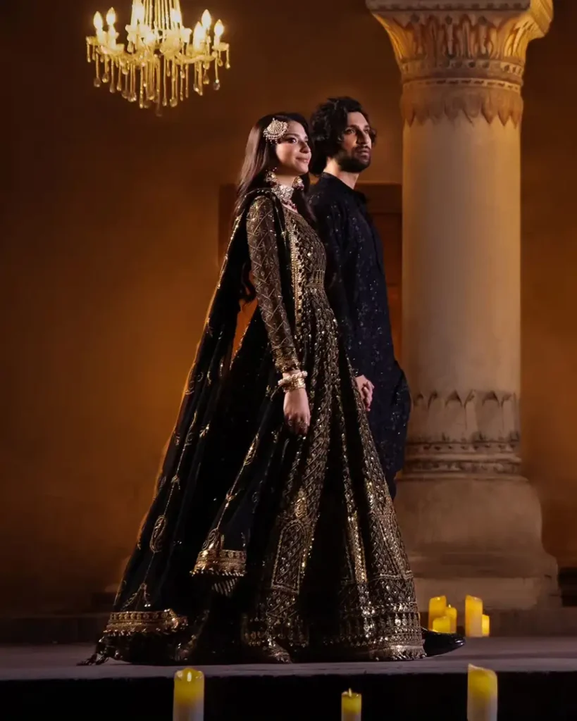 Asim Jofa's Latest Collection Featured Ahad Raza Mir & Ramsha Khan