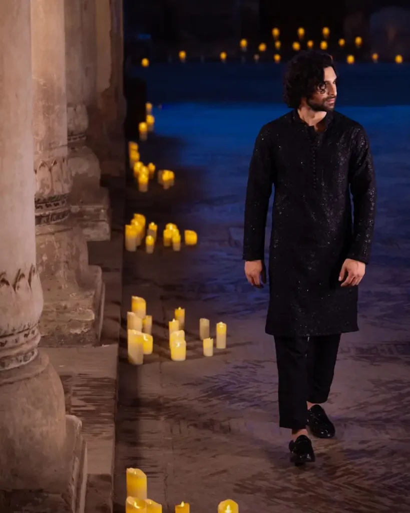 Asim Jofa's Latest Collection Featured Ahad Raza Mir & Ramsha Khan