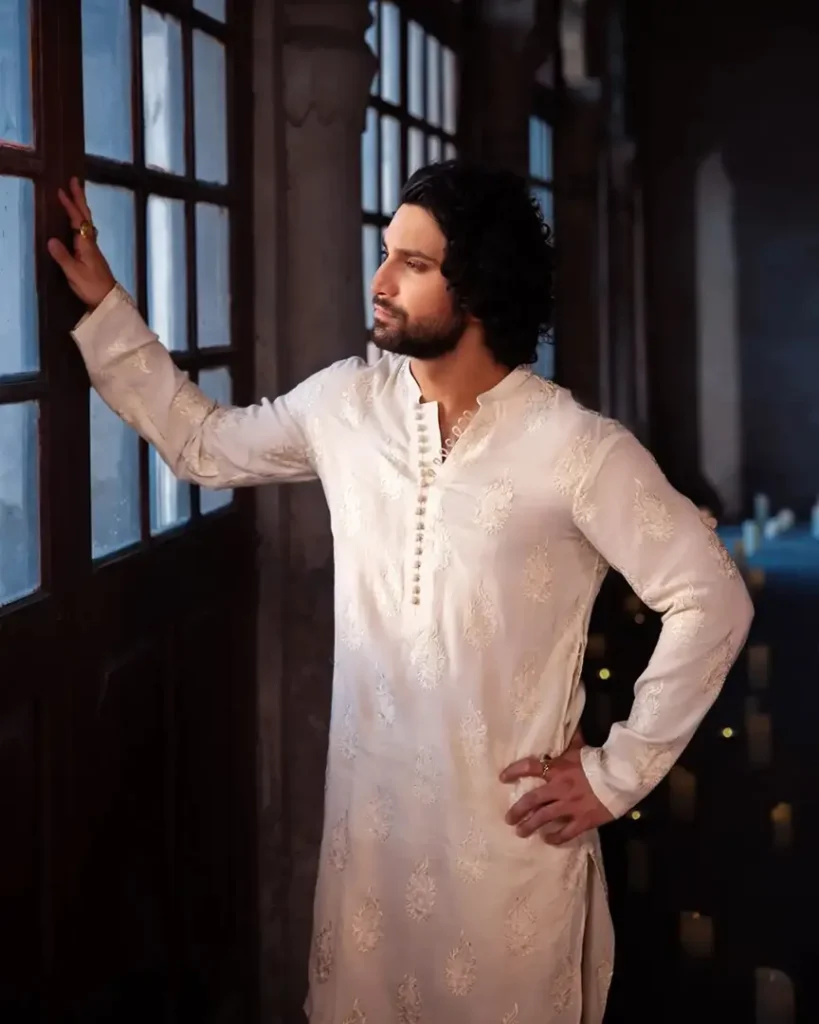 Asim Jofa's Latest Collection Featured Ahad Raza Mir & Ramsha Khan