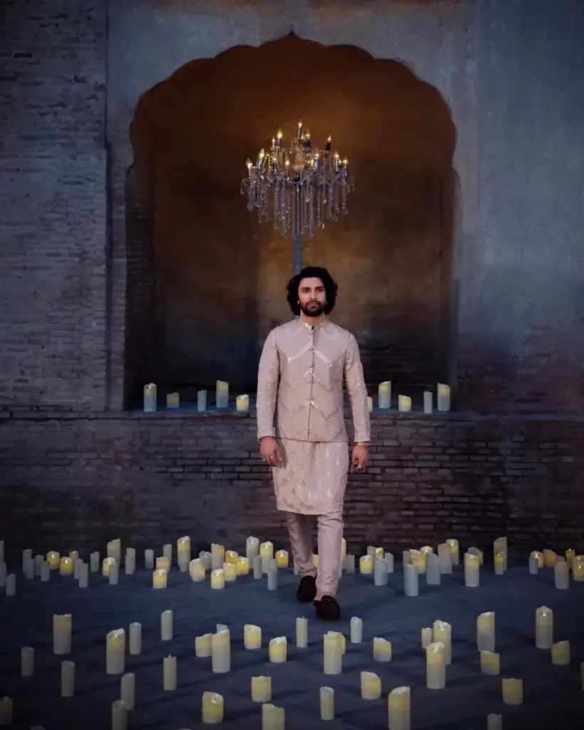 Asim Jofa's Latest Collection Featured Ahad Raza Mir & Ramsha Khan