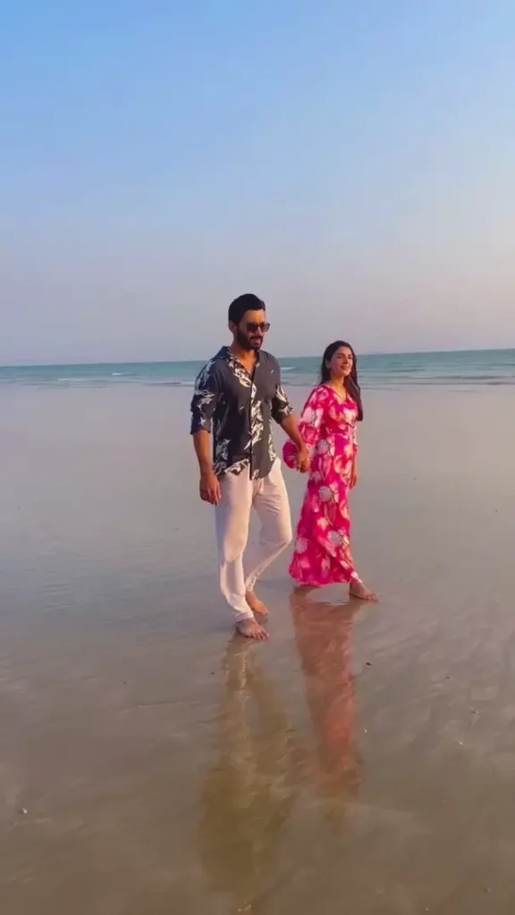 Ayeza Khan & Feroze Khan Upcoming Drama Humraaz BTS Pictures & Video