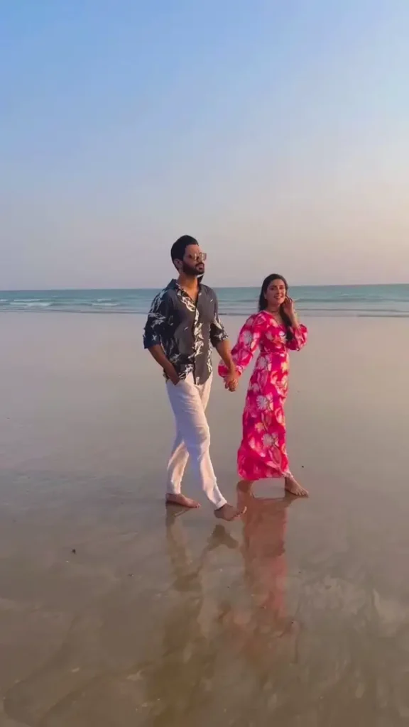 Ayeza Khan & Feroze Khan Upcoming Drama Humraaz BTS Pictures & Video