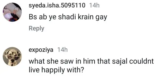Confirmation Of Ahad Raza Mir & Ramsha Khan's Relationship