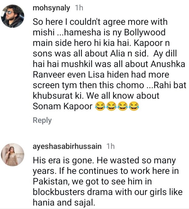 First Look Review Of Fawad Khan's Comeback Bollywood Film