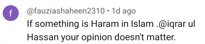 Iqrar Ul Hassan Is Criticized By The Public For Criticizing Dr Zakir Naik