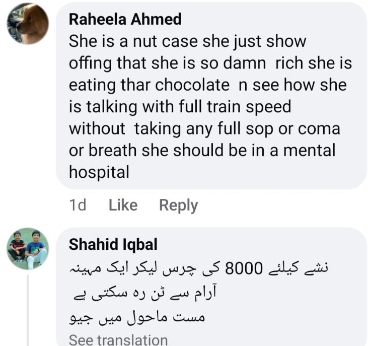 Nadia Khan In Trouble To Show Her Expensive Taste