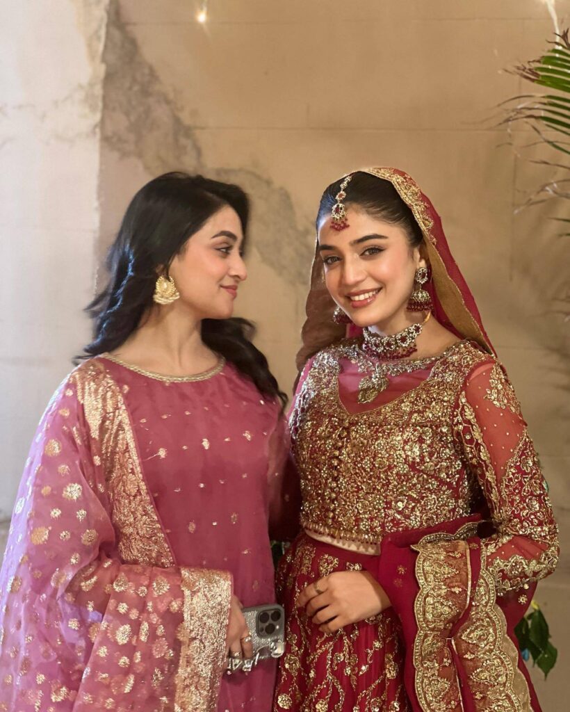 Pictures from the Drama Serial Kaffara BTS