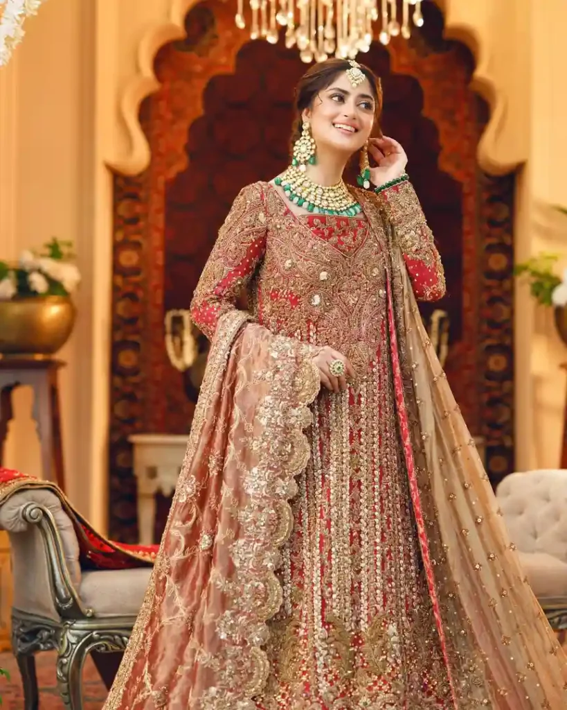 Recent Ethereal Bridal Shoot Pictures Of Sajal Aly For Aisha Imran