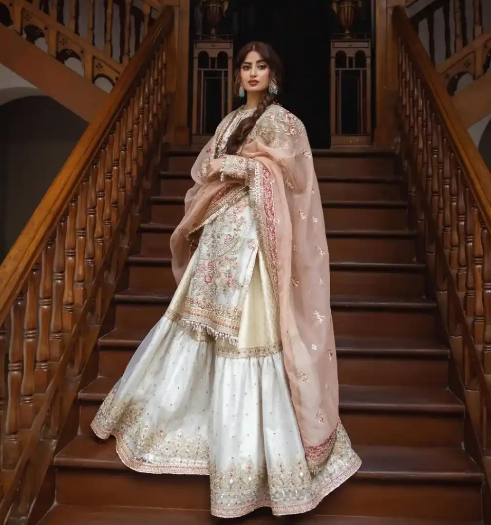 Recent Ethereal Bridal Shoot Pictures Of Sajal Aly For Aisha Imran