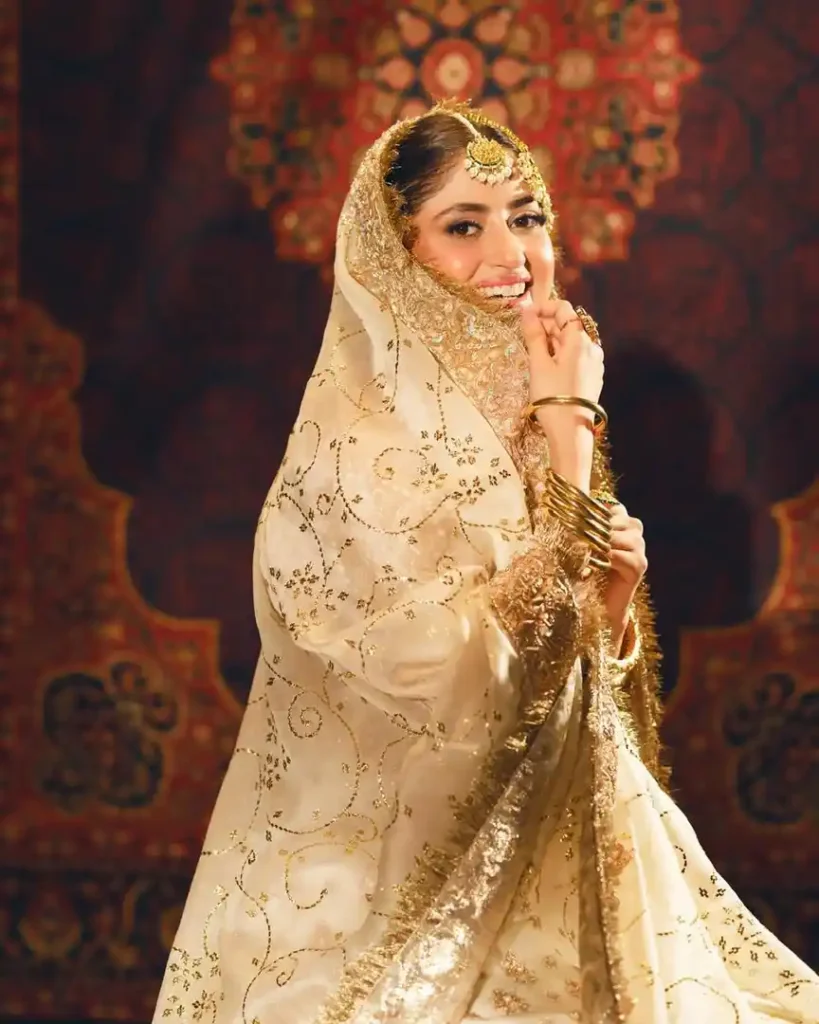 Recent Ethereal Bridal Shoot Pictures Of Sajal Aly For Aisha Imran