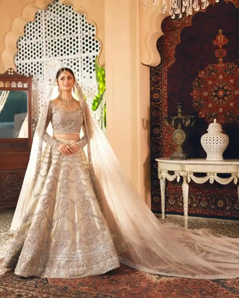 Recent Ethereal Bridal Shoot Pictures Of Sajal Aly For Aisha Imran