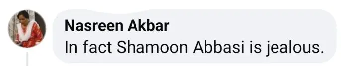 Shamoon Abbasi’s Message To Humayun Saeed After Gentleman