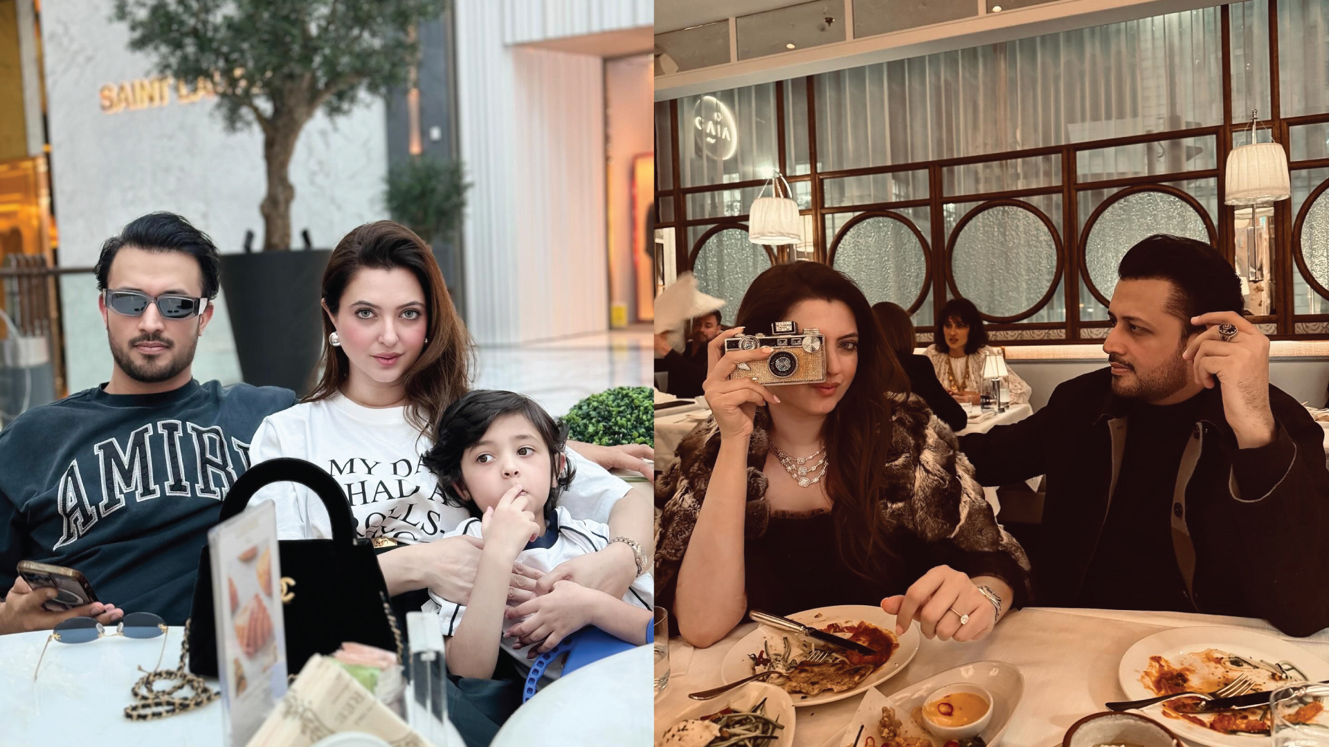 With Adorable Pictures, Atif Aslam Wishes His Wife A Happy Birthday