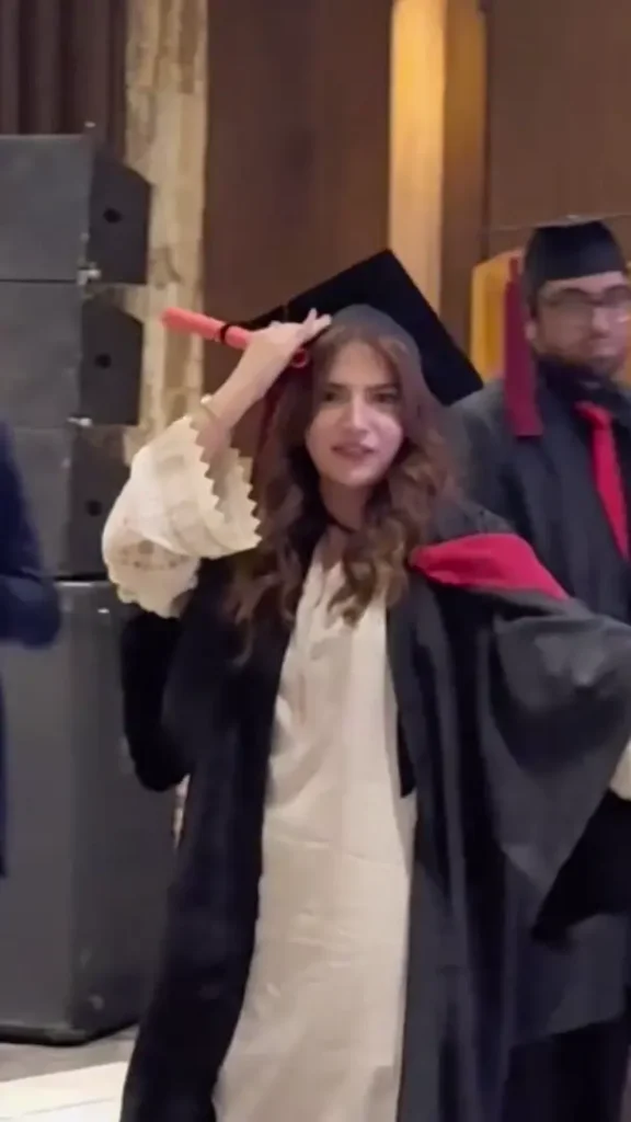 Pictures From Dananeer Mobeen's Graduation Ceremony With His Parents