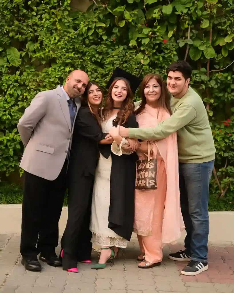 Pictures From Dananeer Mobeen's Graduation Ceremony With His Parents