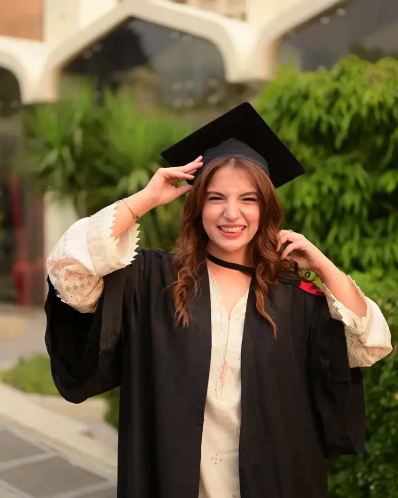 Pictures From Dananeer Mobeen's Graduation Ceremony With His Parents