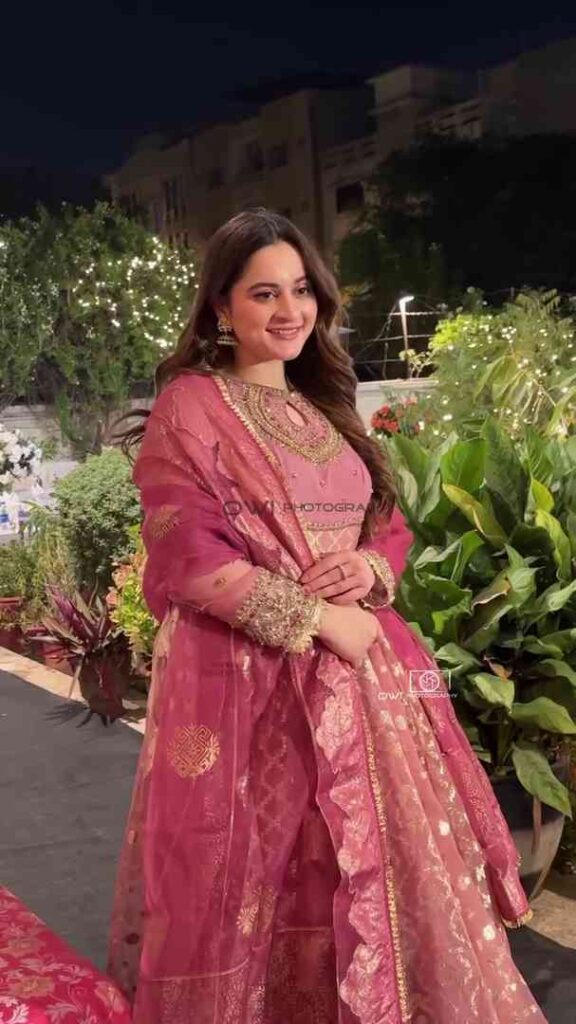 At A Family Wedding, Aiman Khan & Minal Khan Were Spotted