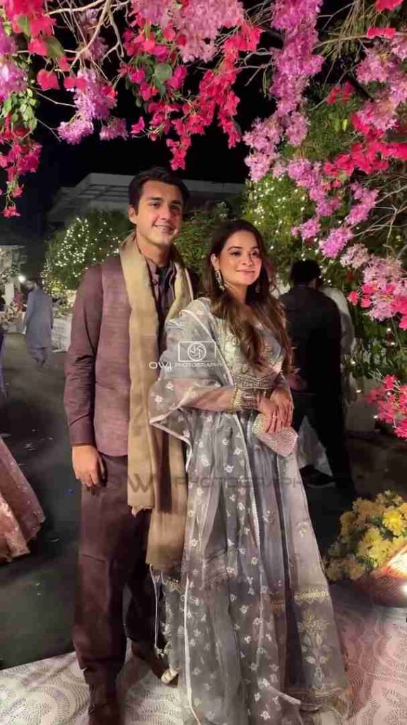At A Family Wedding, Aiman Khan & Minal Khan Were Spotted