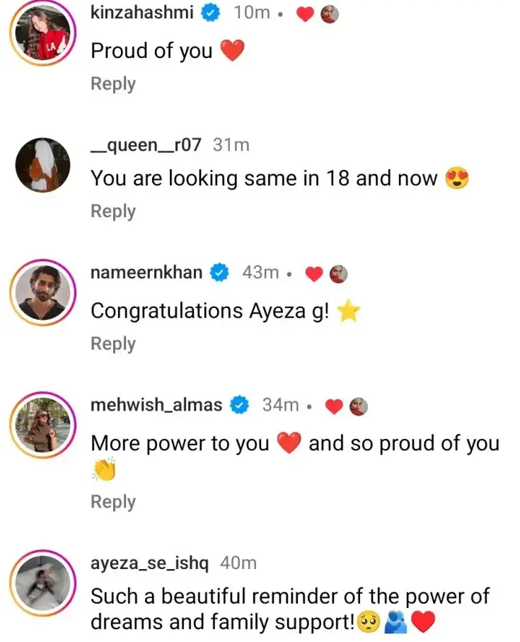 Ayeza Khan Thanks Parents For Enrolling In Acting School