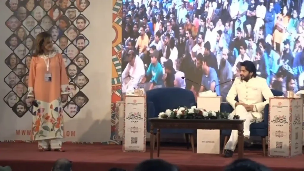 Bushra Ansari says, "I got Imran and Sajal married."
