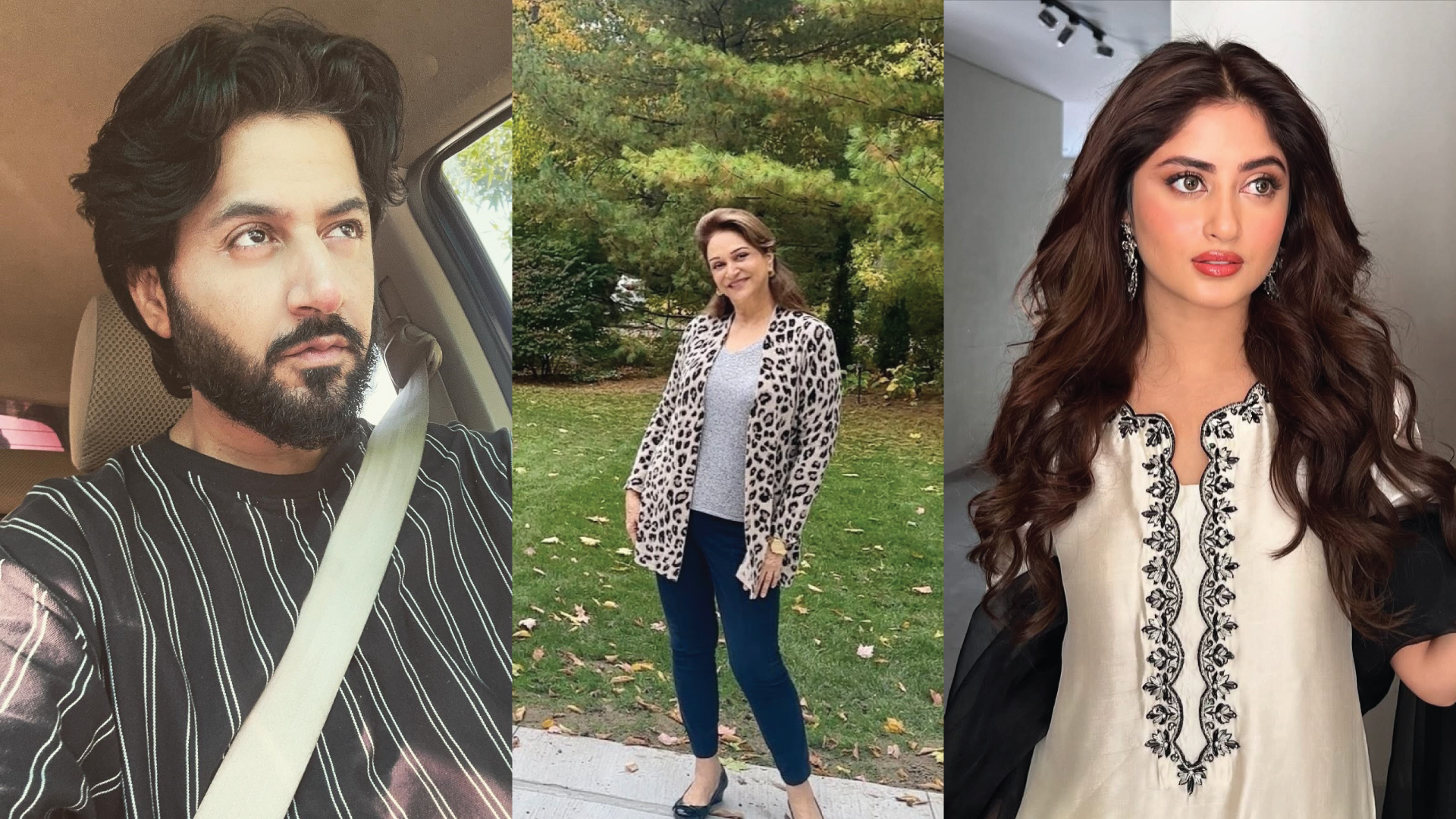 Bushra Ansari says, "I got Imran and Sajal married."