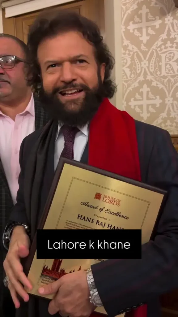 I Love Pakistan, Says Renowned Singer Hans Raj Hans