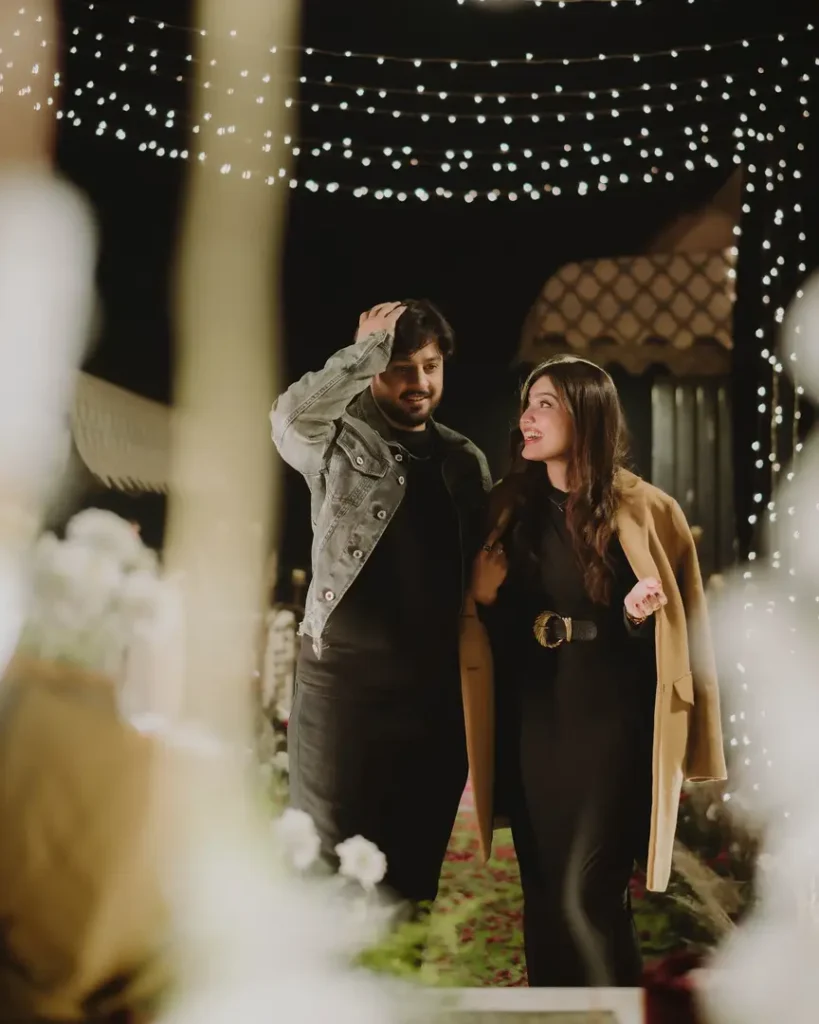 Iqra Kanwal Enjoys A Romantic Wedding Anniversary Celebration