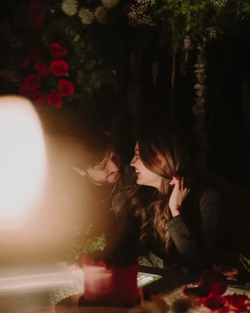 Iqra Kanwal Enjoys A Romantic Wedding Anniversary Celebration