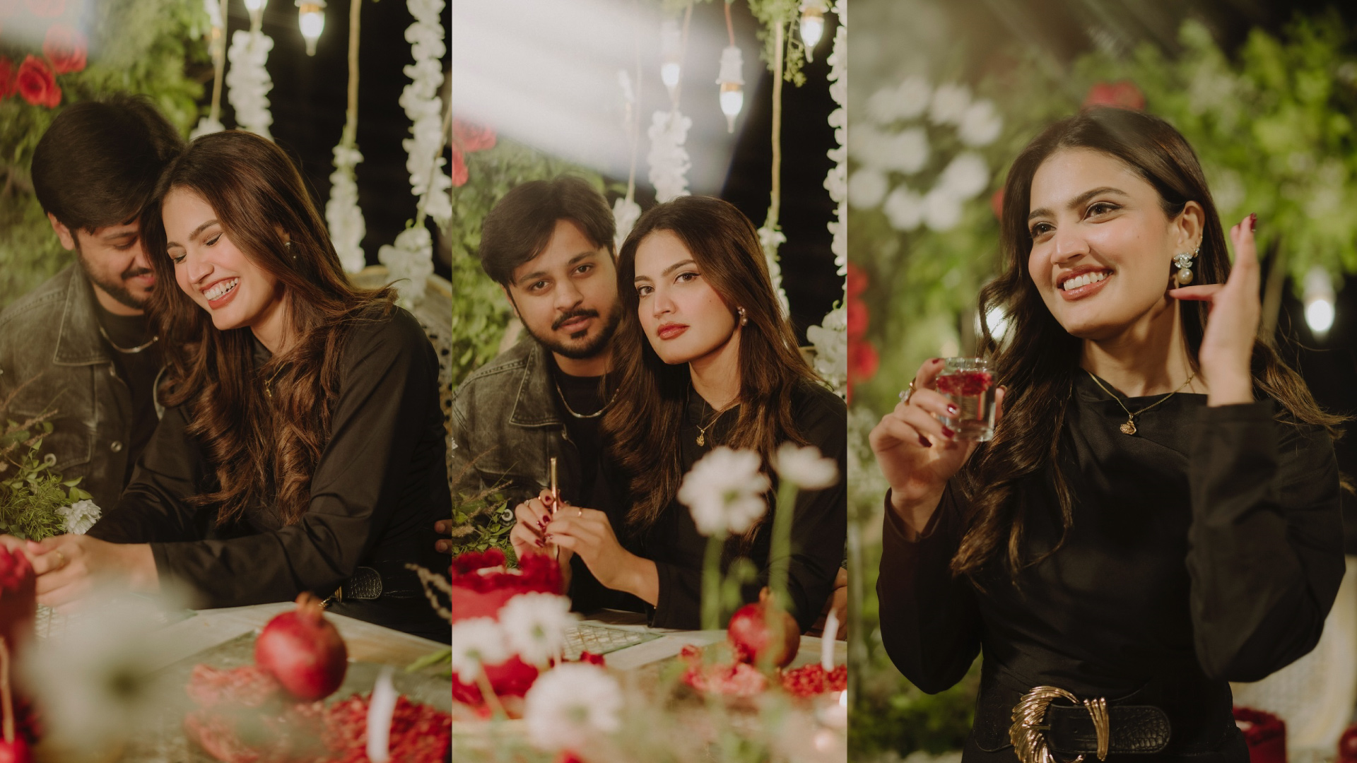 Iqra Kanwal Enjoys A Romantic Wedding Anniversary Celebration