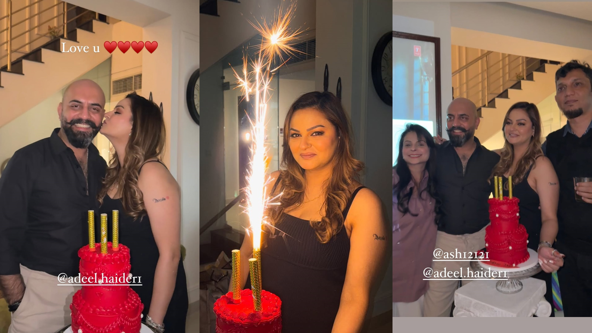 Javeria Abbasi & Her Husband Celebrate Her Birthday