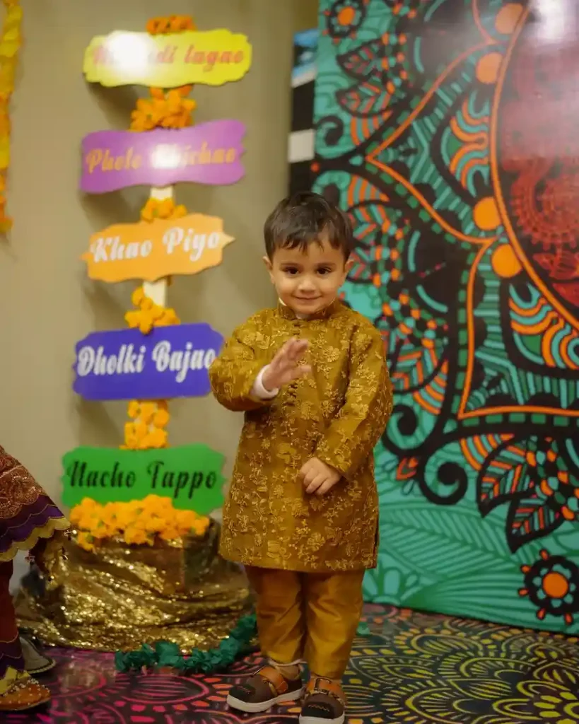 Maaz Safder, Brother Safder Hussain's Mehndi Pictures