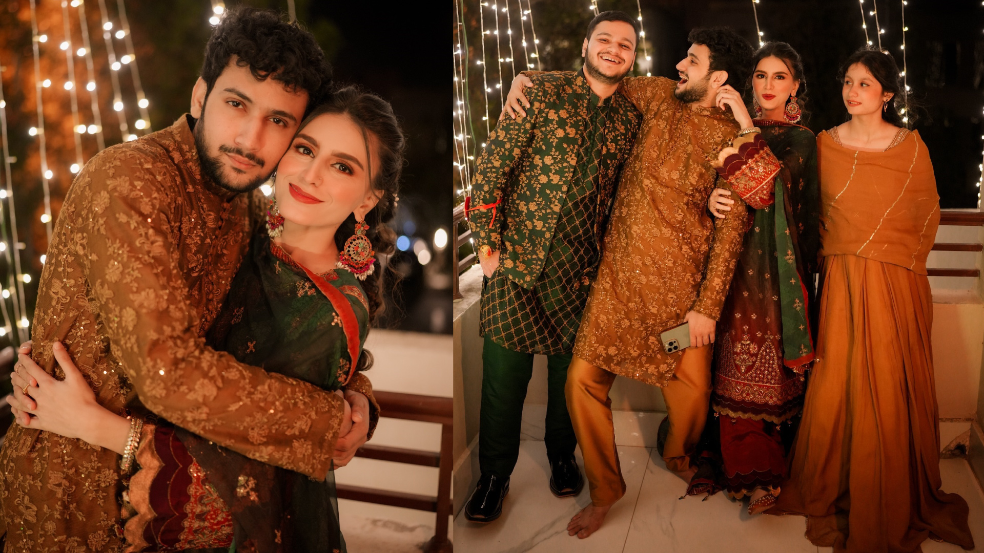 Maaz Safder, Brother Safder Hussain's Mehndi Pictures