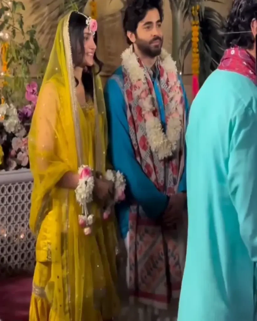 Maheen Siddiqui & Sheheryar Munawar Haldi Ceremony