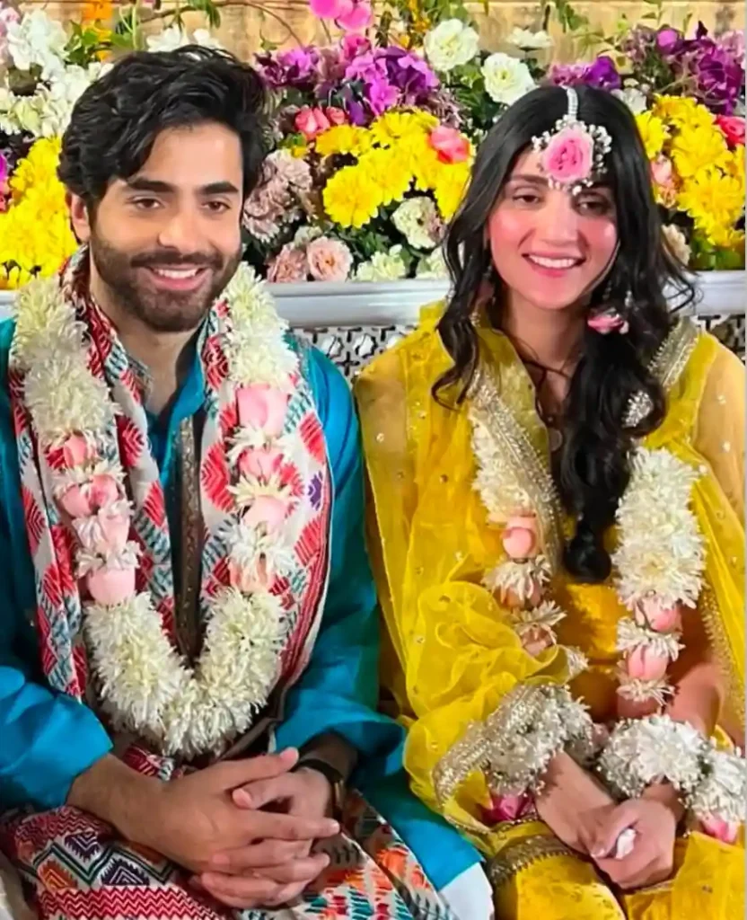 Maheen Siddiqui & Sheheryar Munawar Haldi Ceremony