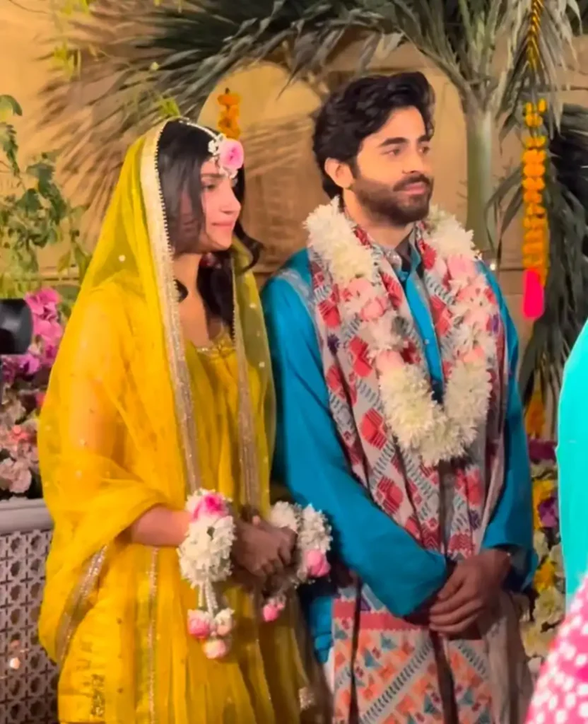 Maheen Siddiqui & Sheheryar Munawar Haldi Ceremony