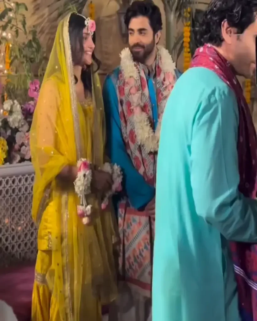 Maheen Siddiqui & Sheheryar Munawar Haldi Ceremony