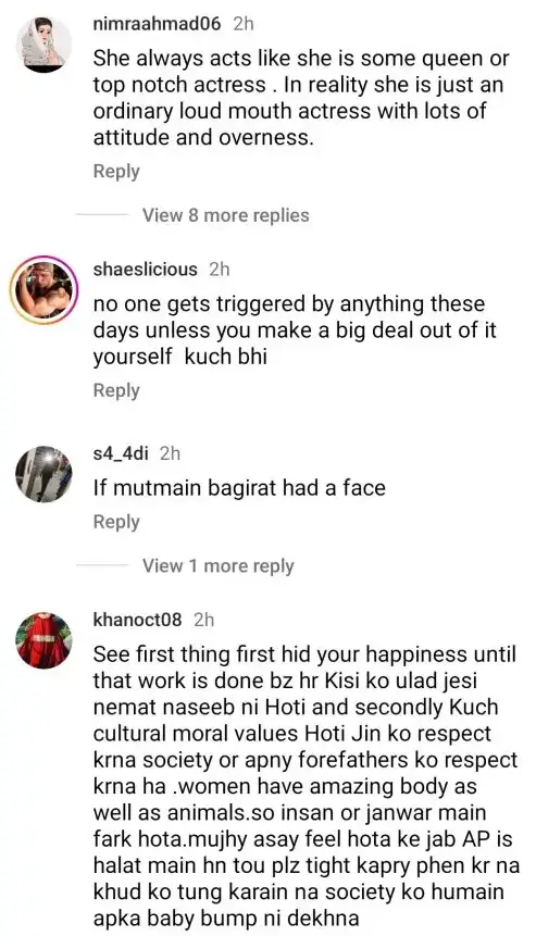 Mariyam Nafees Addresses Public Disapproval Of Her Pregnancy Pictures