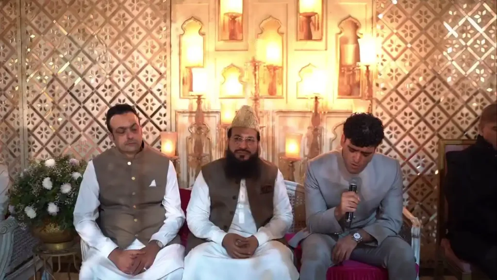 Nawaz Sharif’s Grandson Tilawat On His Nikkah Goes Viral