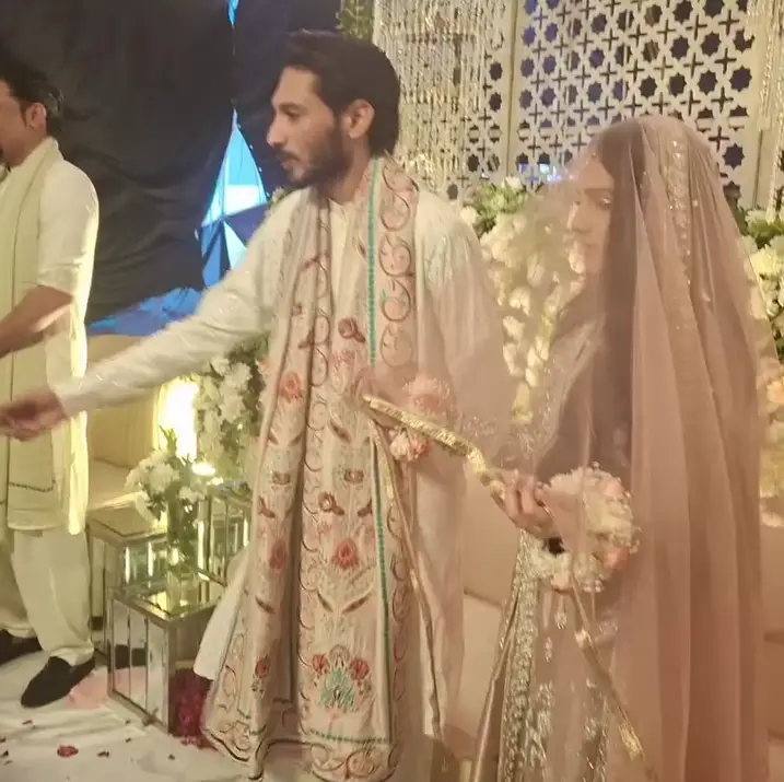 Photos & Video Of Zara Noor Abbas's Brother Nikah