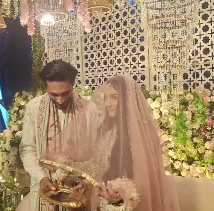 Photos & Video Of Zara Noor Abbas's Brother Nikah