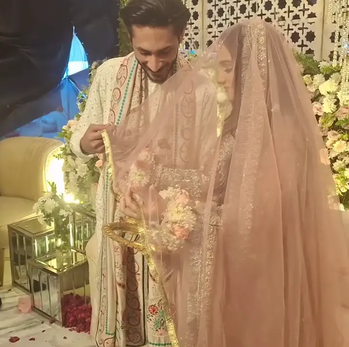 Photos & Video Of Zara Noor Abbas's Brother Nikah