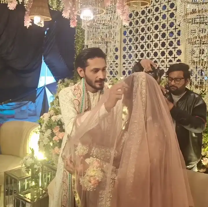 Photos & Video Of Zara Noor Abbas's Brother Nikah